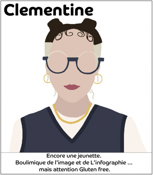 Clémentine, infographiste